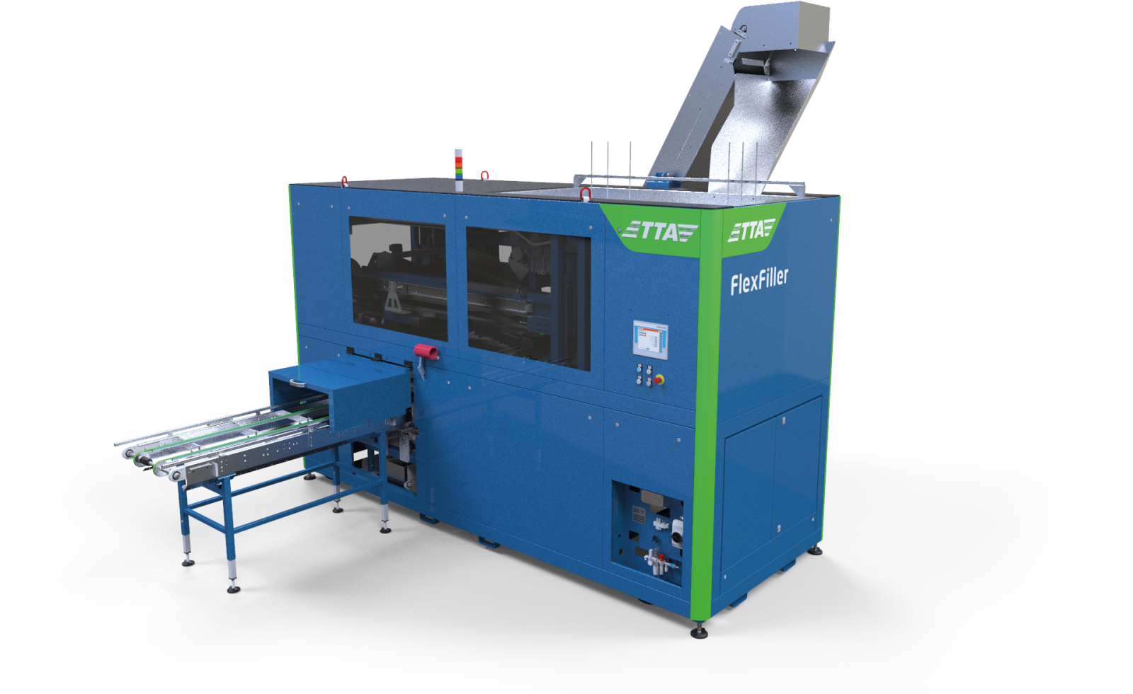 Système automatisé de remplissage de substrat pour pots et trays: le TTA-ISO FlexFiller.